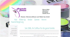 Desktop Screenshot of haarstudio-patricia.ch